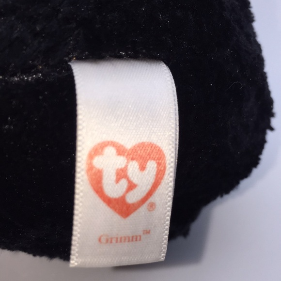 Ty Beanie Boos Grimm The Ghost with Sickle 7 Inch Plush Toy Halloween - Picture 5 of 6